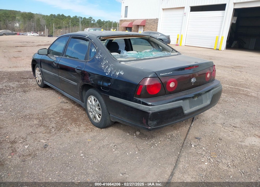 2004 CHEVROLET IMPALA VIN: 2G1WF52E249331536