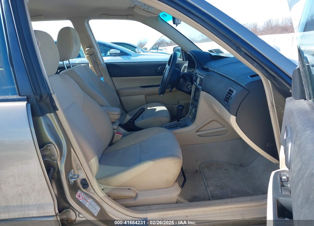 2008 SUBARU FORESTER VIN: JF1SG63678H712368