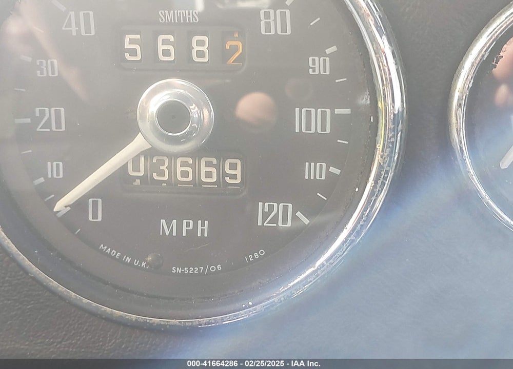 1970 MG B VIN: GHD5UB222502G