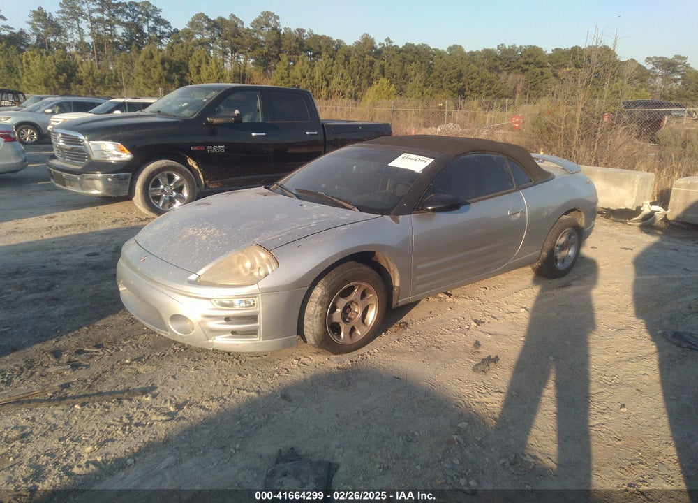 2001 MITSUBISHI ECLIPSE SPYDER GS VIN: 4A3AE45GX1E105245