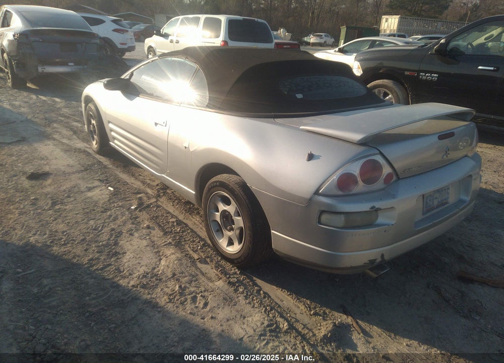 2001 MITSUBISHI ECLIPSE SPYDER GS VIN: 4A3AE45GX1E105245