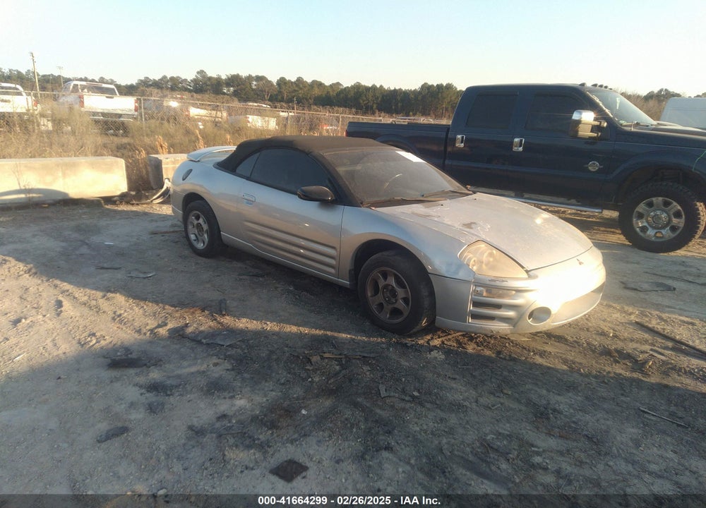2001 MITSUBISHI ECLIPSE SPYDER GS VIN: 4A3AE45GX1E105245
