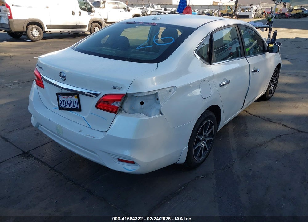 2016 NISSAN SENTRA VIN: 3N1AB7AP9GY321217