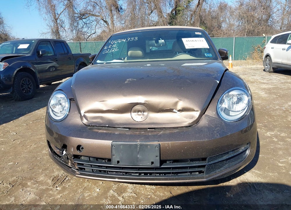2014 VOLKSWAGEN BEETLE VIN: 3VW517AT8EM816914
