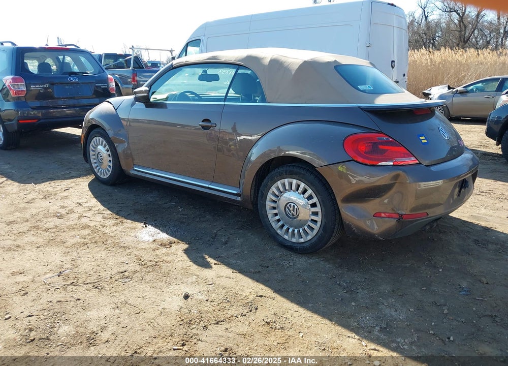 2014 VOLKSWAGEN BEETLE VIN: 3VW517AT8EM816914