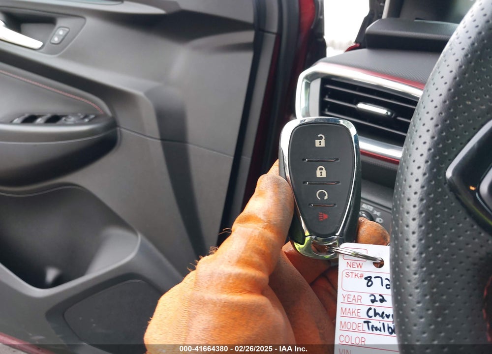 2022 CHEVROLET TRAILBLAZER FWD RS VIN: KL79MTSL6NB098724