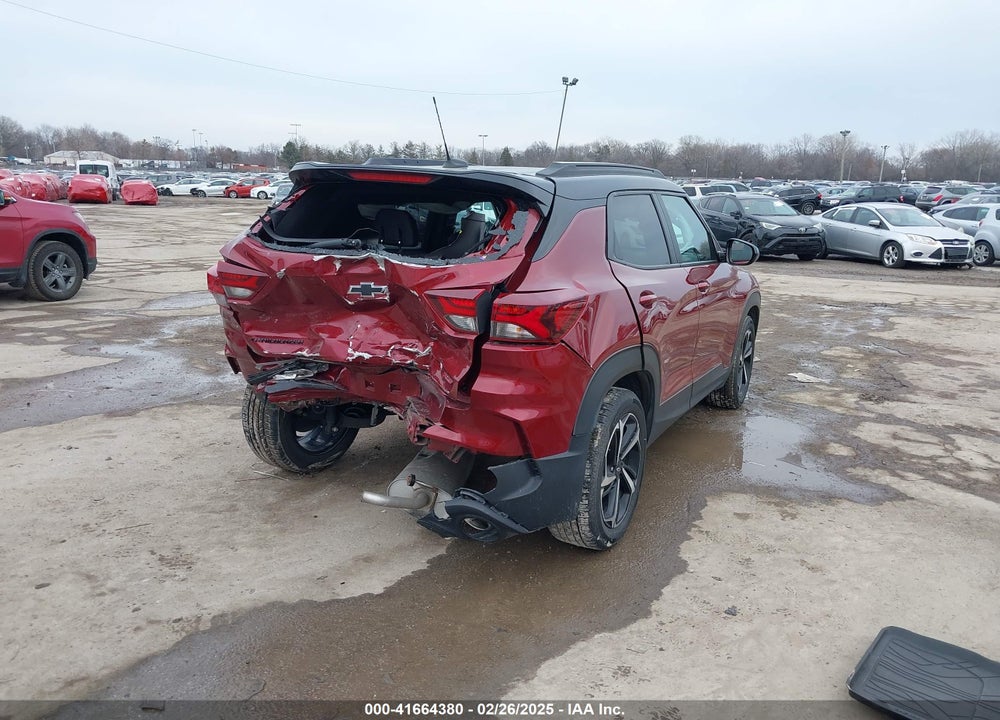 2022 CHEVROLET TRAILBLAZER FWD RS VIN: KL79MTSL6NB098724
