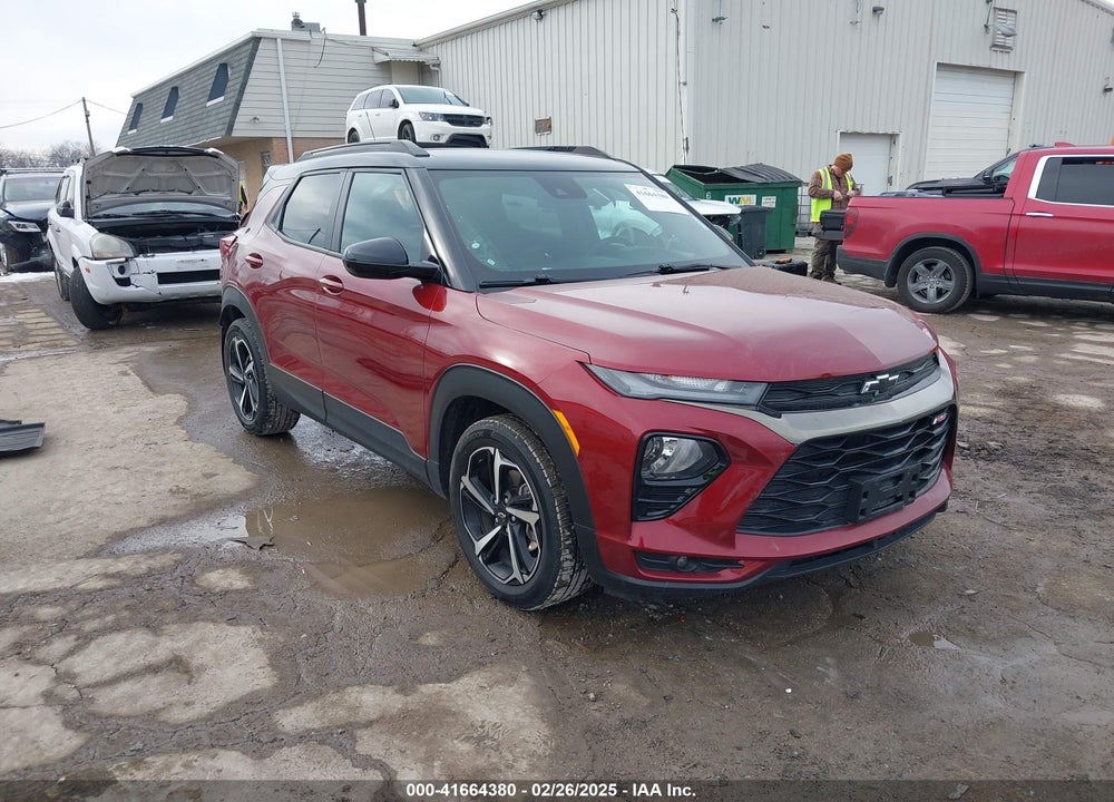 2022 CHEVROLET TRAILBLAZER FWD RS VIN: KL79MTSL6NB098724