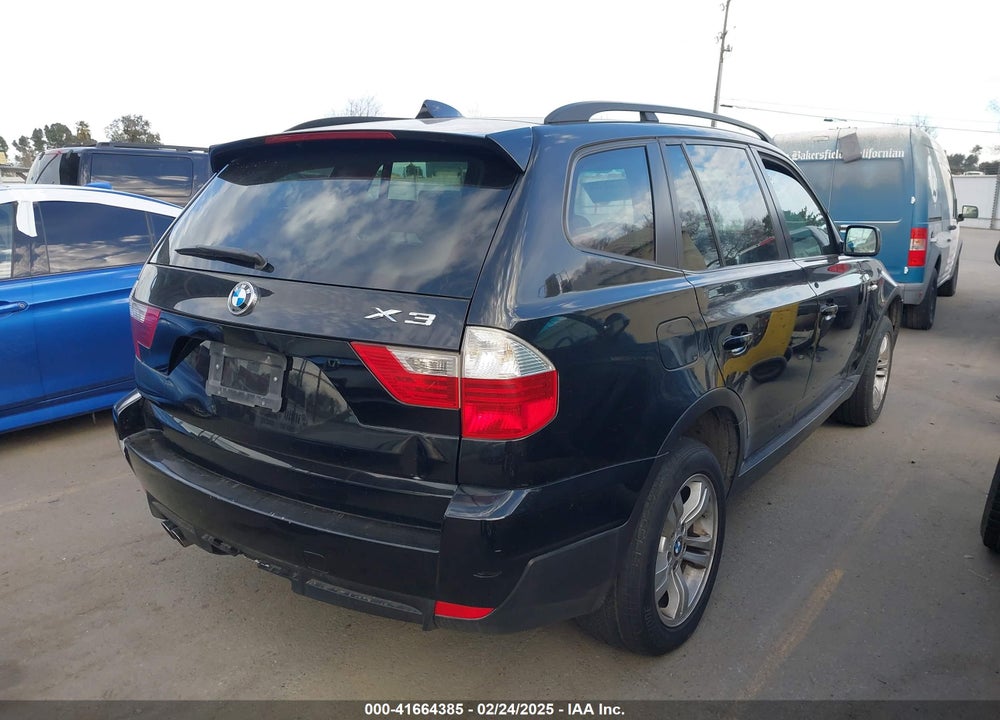 2007 BMW X3 3.0SI VIN: WBXPC93477WF26907