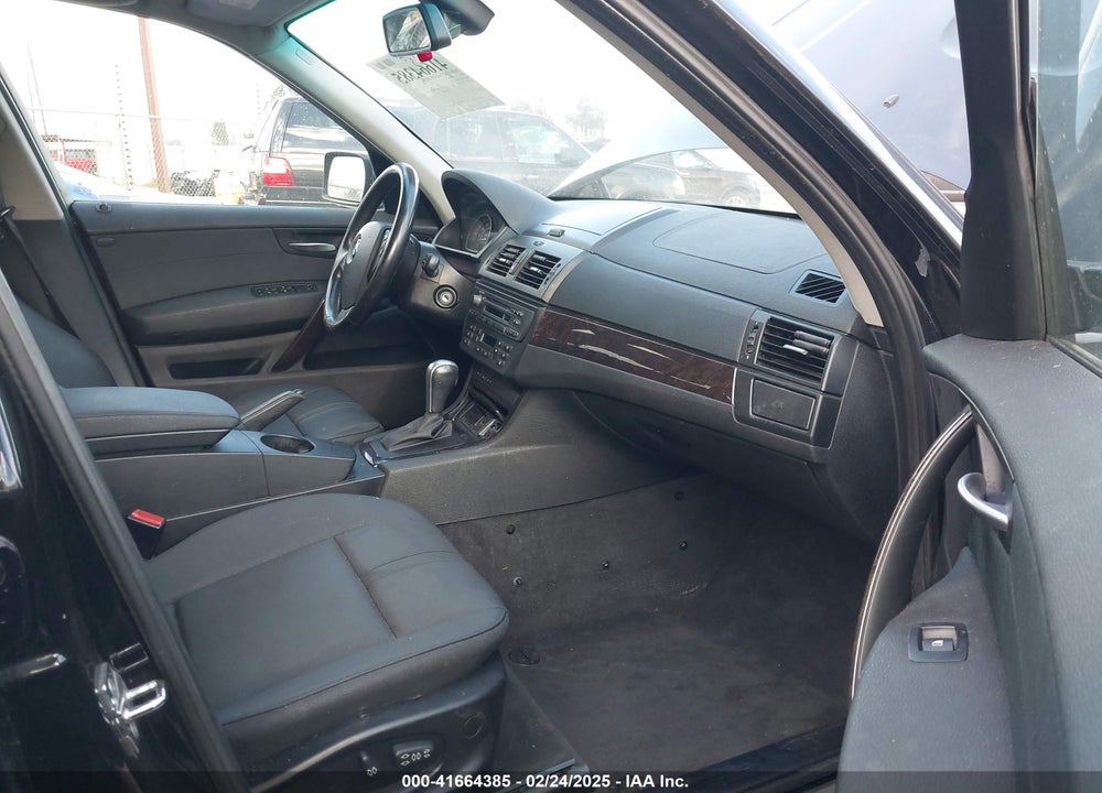2007 BMW X3 3.0SI VIN: WBXPC93477WF26907