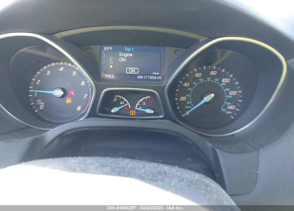 2014 FORD FOCUS VIN: 1FADP3K24EL123597