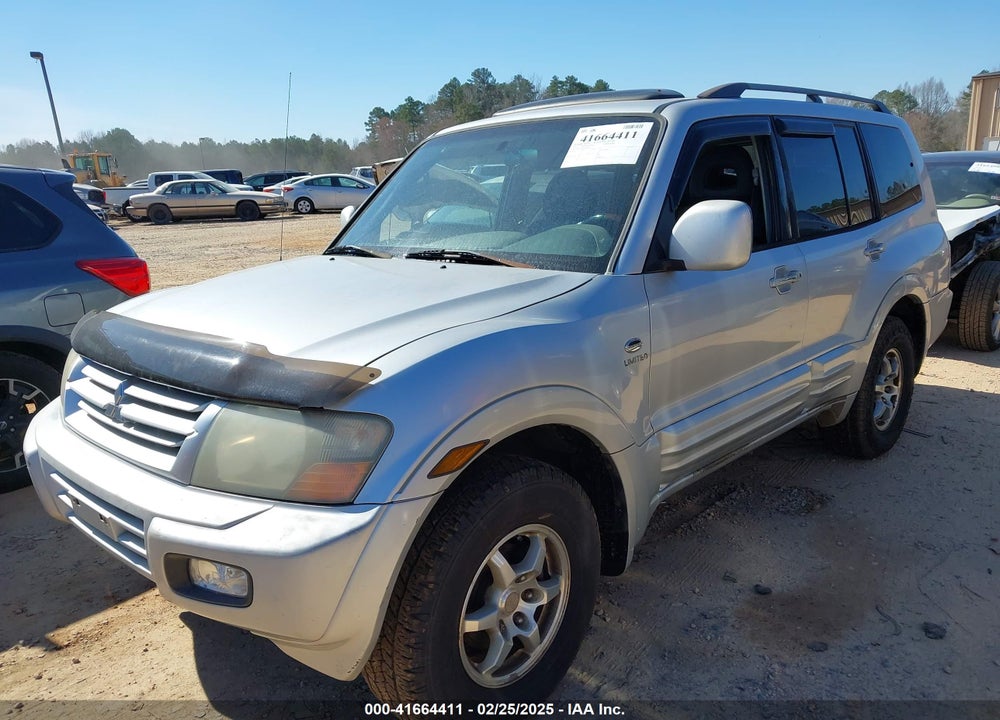 2002 MITSUBISHI MONTERO LIMITED VIN: JA4MW51R22J069032