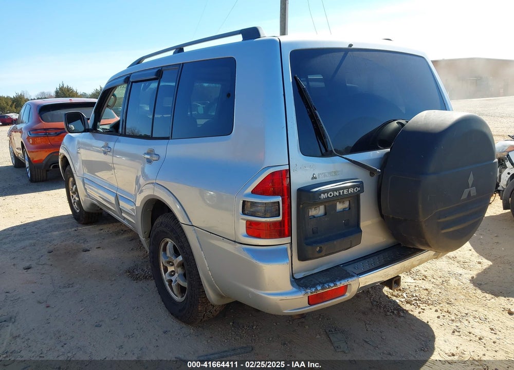 2002 MITSUBISHI MONTERO LIMITED VIN: JA4MW51R22J069032