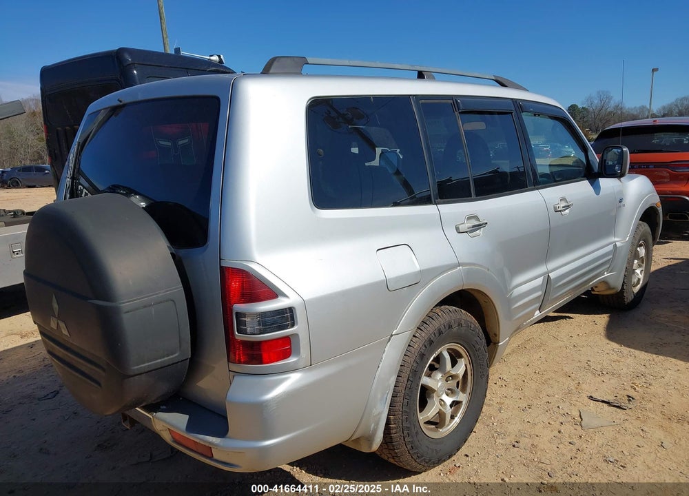 2002 MITSUBISHI MONTERO LIMITED VIN: JA4MW51R22J069032