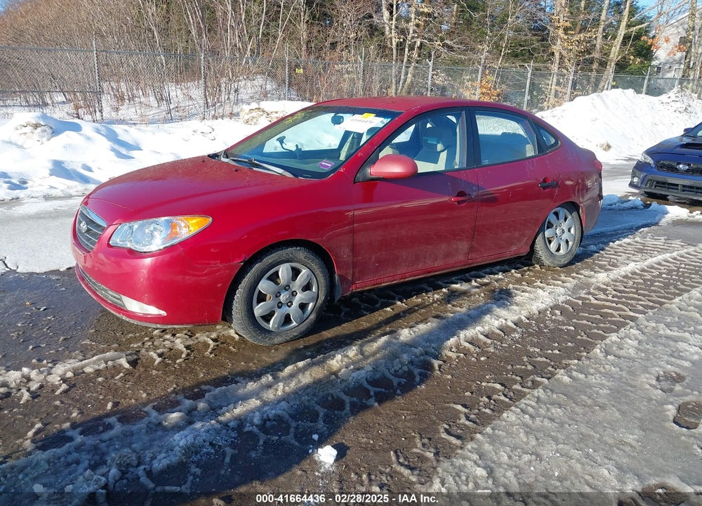 2007 HYUNDAI ELANTRA GLS/LIMITED/SE VIN: KMHDU46DX7U218646