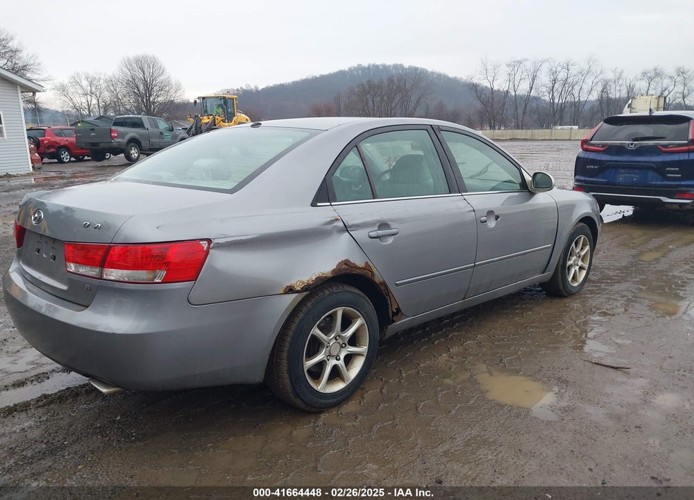 2006 HYUNDAI SONATA VIN: 5NPEU46F66H093065