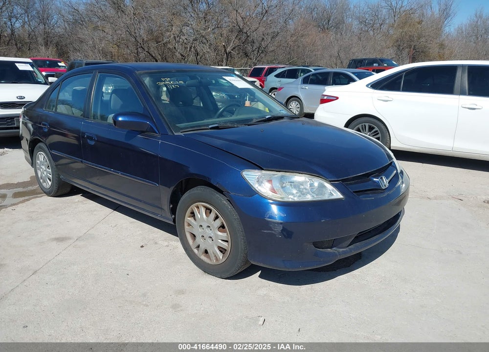 2004 HONDA CIVIC VIN: 2HGES16514H566731