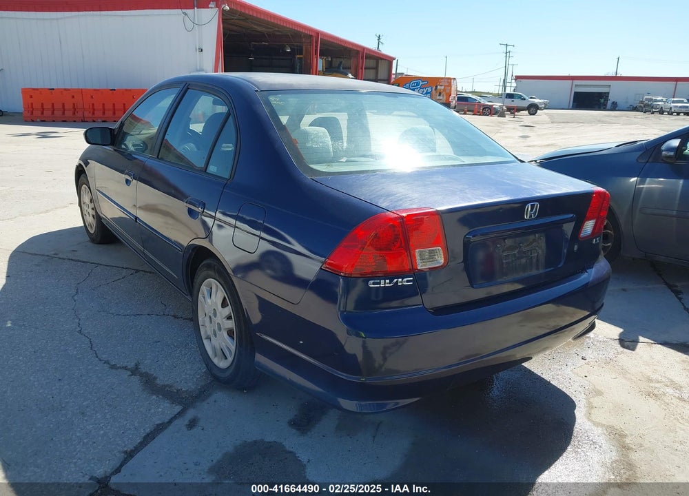 2004 HONDA CIVIC VIN: 2HGES16514H566731