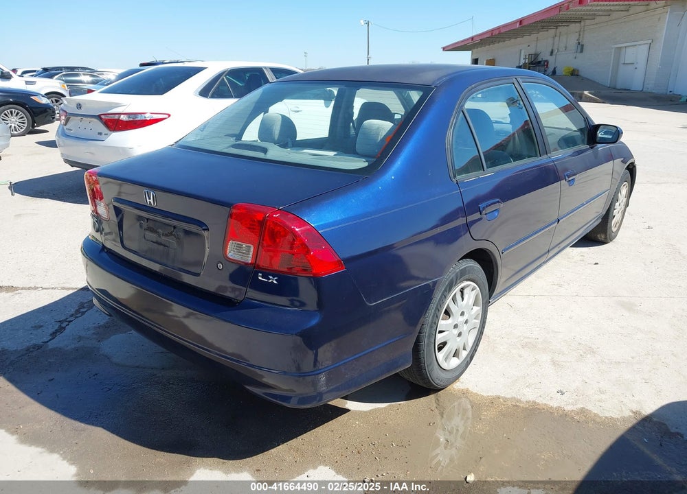 2004 HONDA CIVIC VIN: 2HGES16514H566731