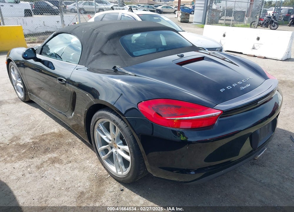 2013 PORSCHE BOXSTER VIN: WP0CA2A82DS112948