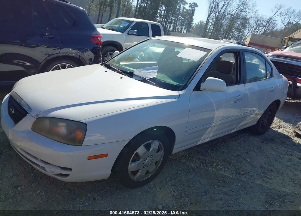 2006 HYUNDAI ELANTRA VIN: KMHDN46D16U361982