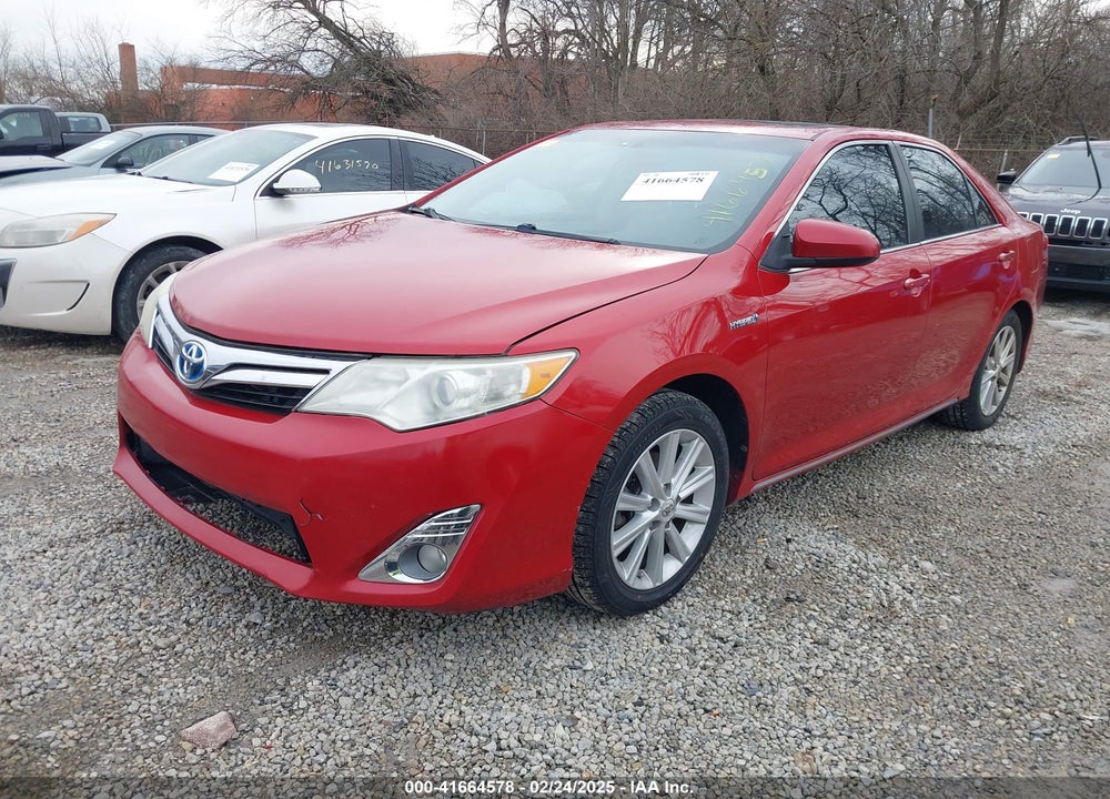 2012 TOYOTA CAMRY HYBRID XLE VIN: 4T1BD1FK4CU027707