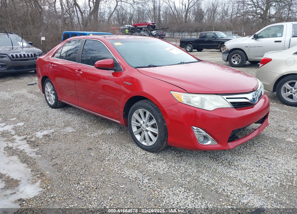 2012 TOYOTA CAMRY HYBRID XLE VIN: 4T1BD1FK4CU027707