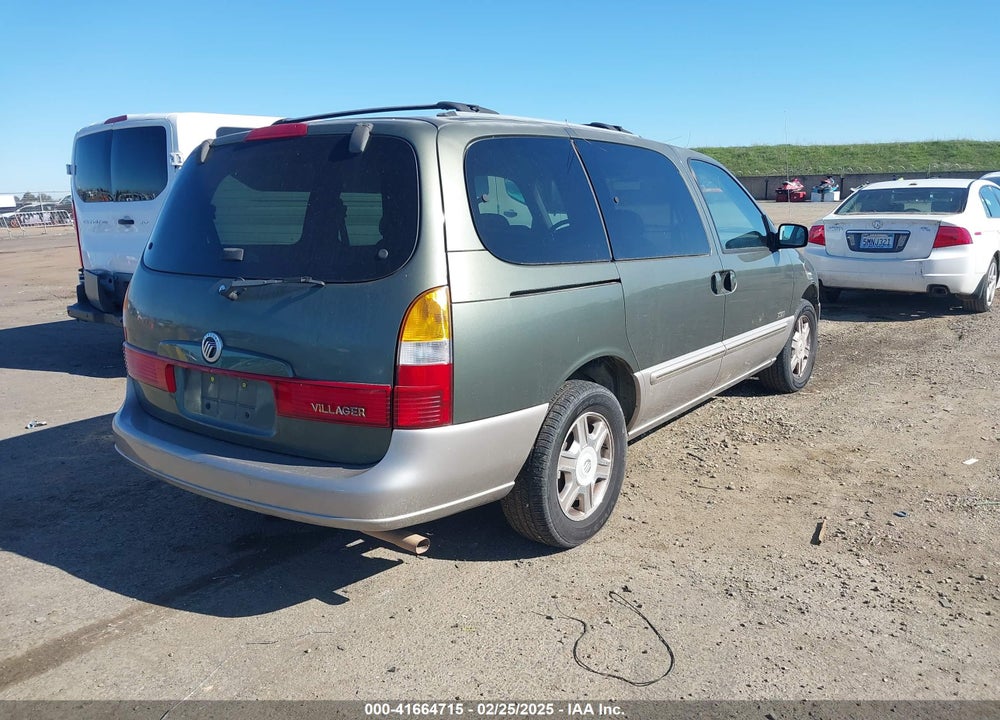 2001 MERCURY VILLAGER ESTATE VIN: 4M2ZV14T01DJ01739