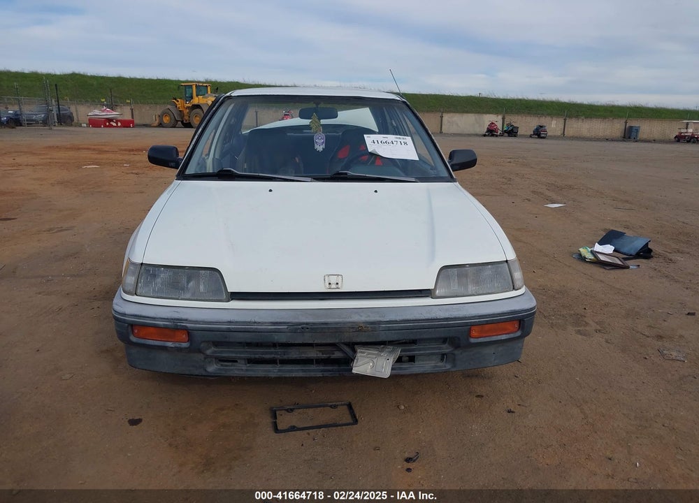 1988 HONDA CIVIC DX VIN: 1HGED3646JA046922