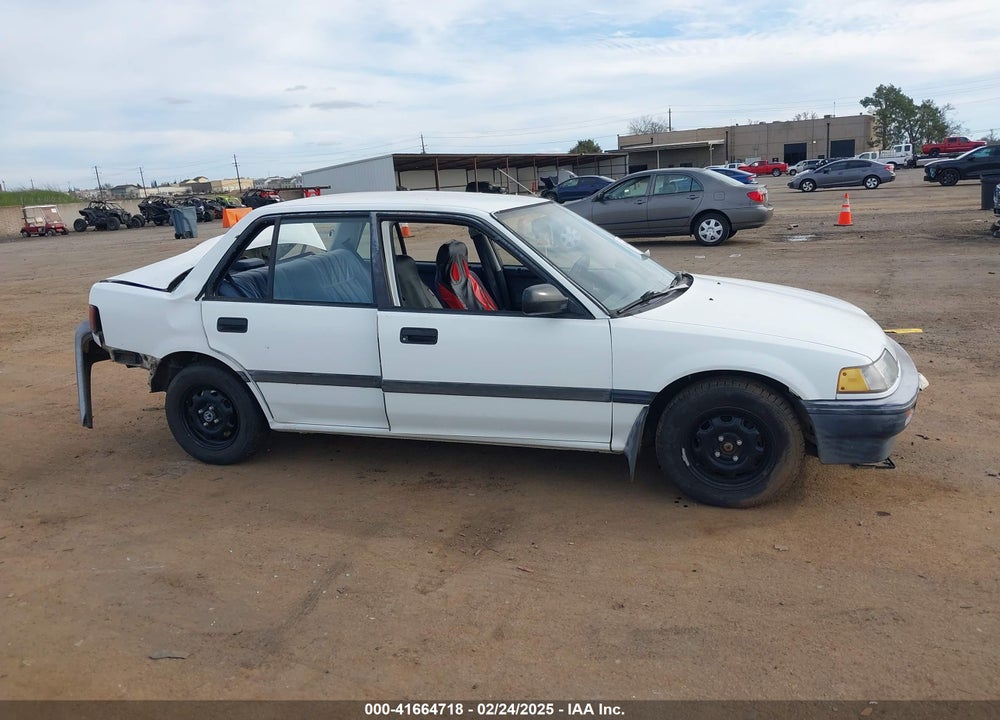 1988 HONDA CIVIC DX VIN: 1HGED3646JA046922