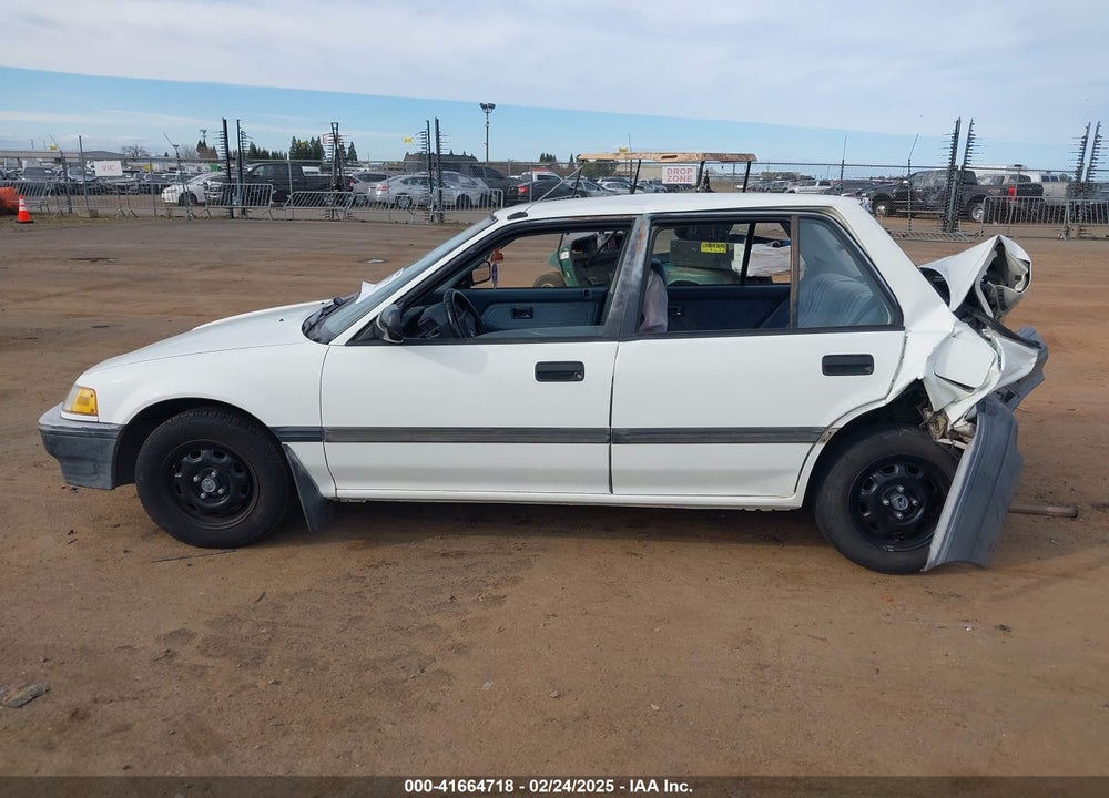 1988 HONDA CIVIC DX VIN: 1HGED3646JA046922