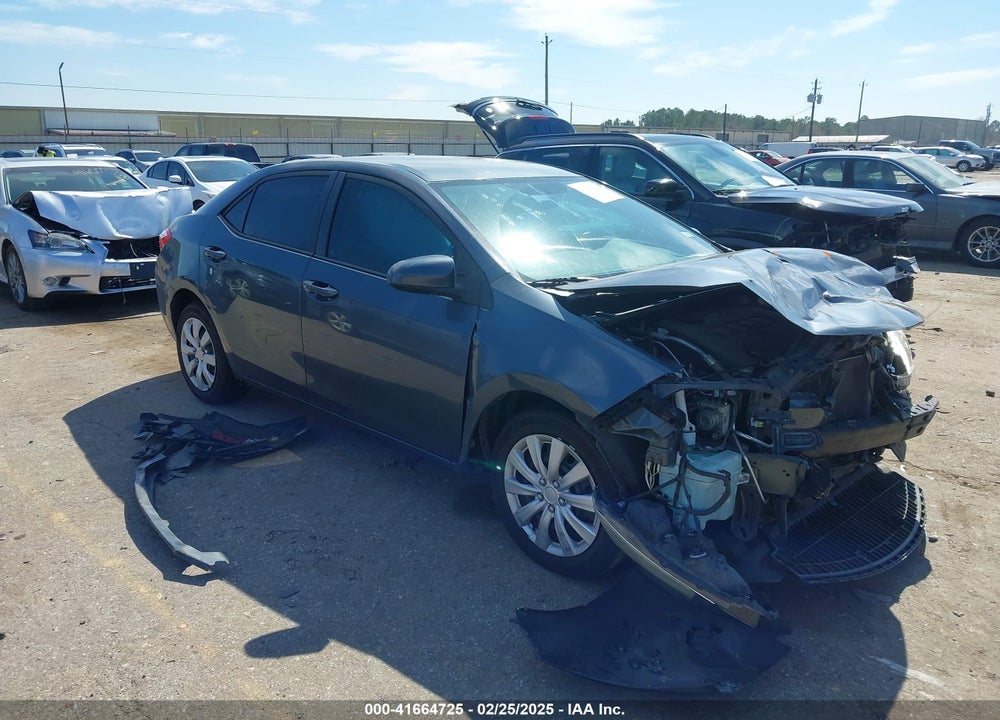 2016 TOYOTA COROLLA LE VIN: 5YFBURHE3GP488619