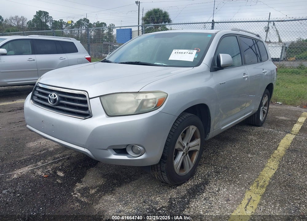 2008 TOYOTA HIGHLANDER SPORT VIN: JTEDS43A282063264