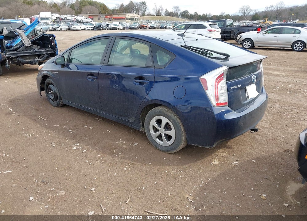 2014 TOYOTA PRIUS VIN: JTDKN3DUXE1757370