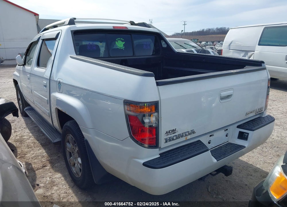 2006 HONDA RIDGELINE RTL VIN: 2HJYK16516H502750