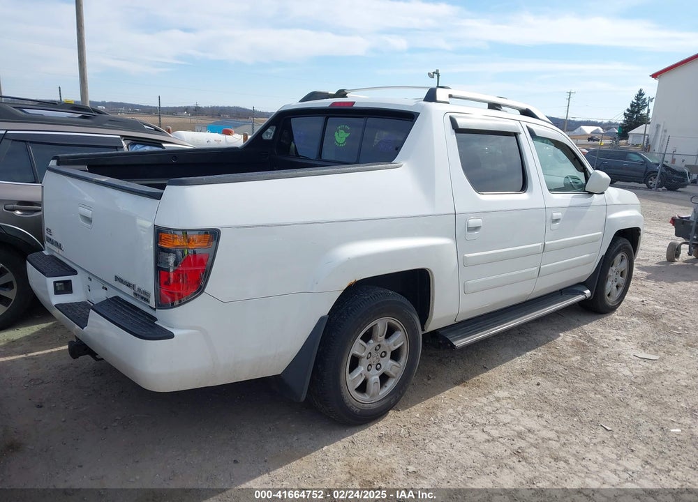 2006 HONDA RIDGELINE RTL VIN: 2HJYK16516H502750