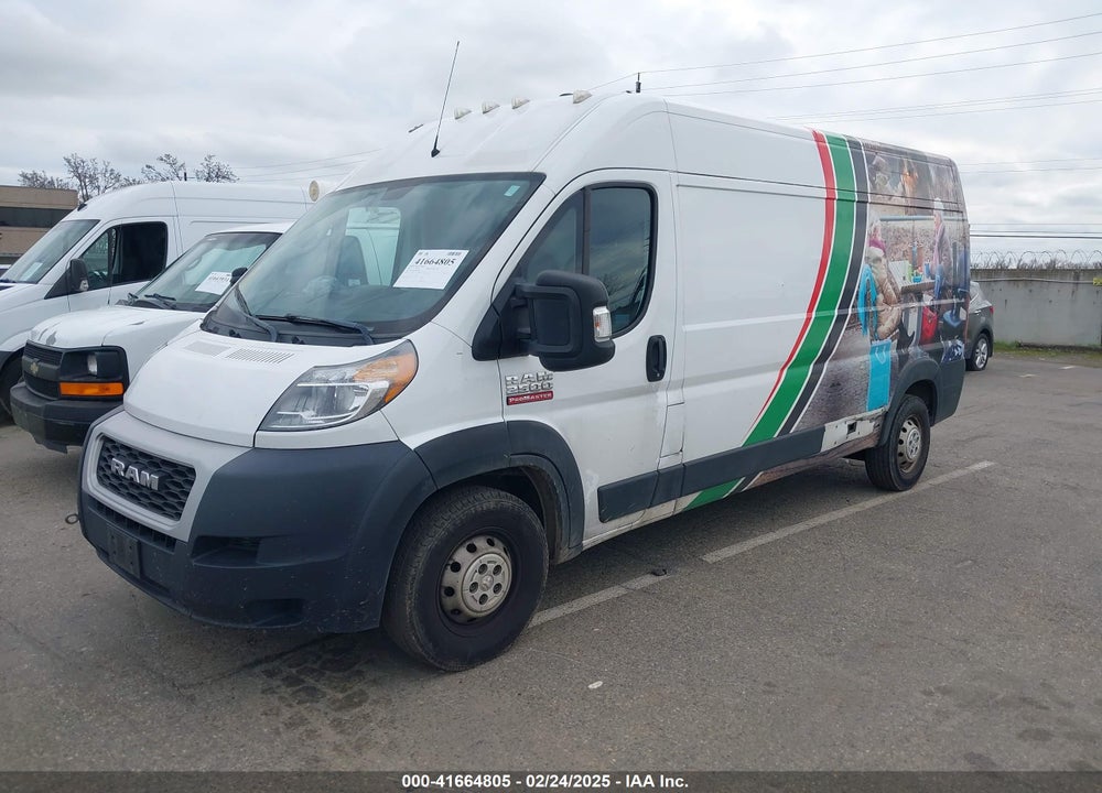 2019 RAM PROMASTER 2500 VIN: 3C6TRVDG8KE524540