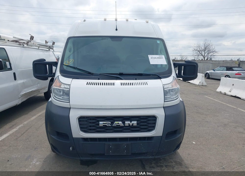 2019 RAM PROMASTER 2500 VIN: 3C6TRVDG8KE524540