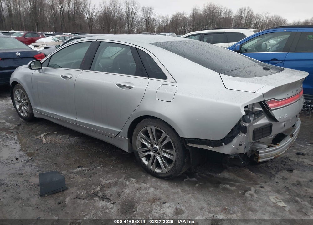 2014 LINCOLN MKZ VIN: 3LN6L2G9XER814581