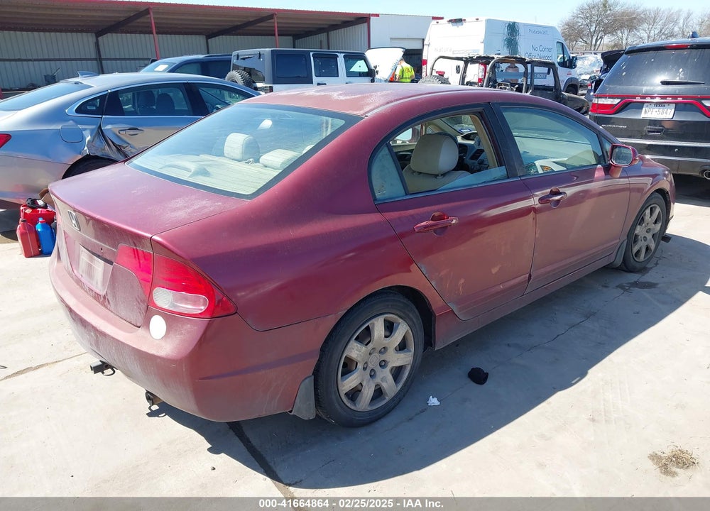 2008 HONDA CIVIC LX VIN: 1HGFA16588L072110