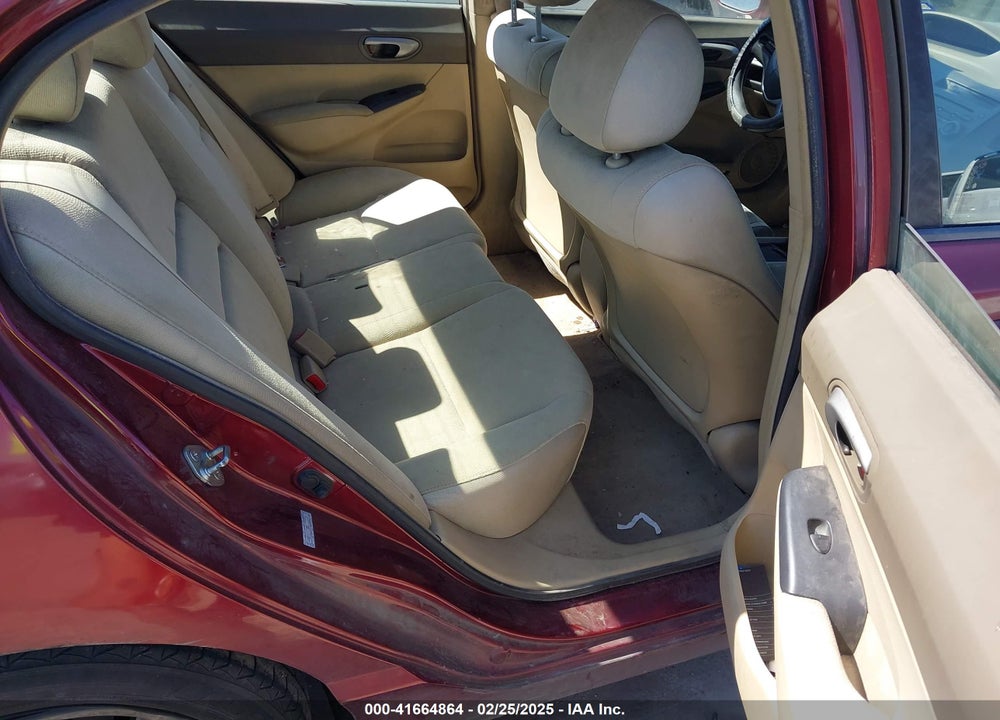2008 HONDA CIVIC LX VIN: 1HGFA16588L072110