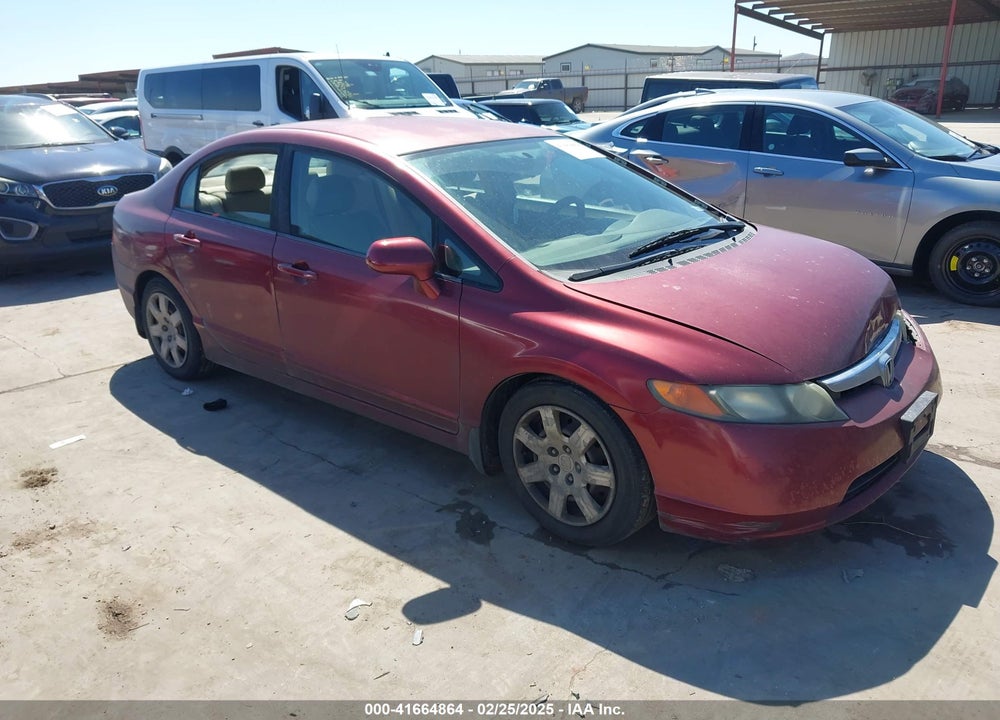 2008 HONDA CIVIC LX VIN: 1HGFA16588L072110
