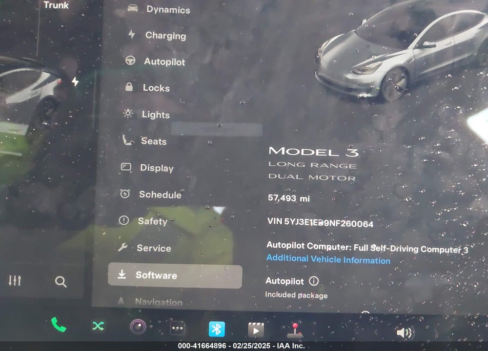 2022 TESLA MODEL 3 VIN: 5YJ3E1EB9NF260064