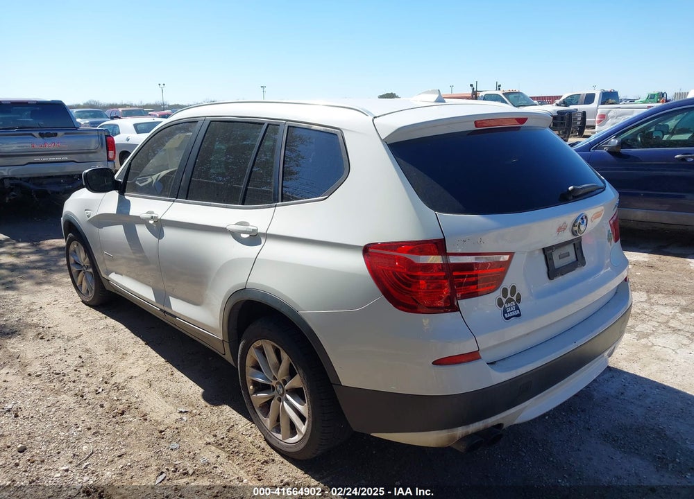 2013 BMW X3 XDRIVE28I VIN: 5UXWX9C56D0A12369