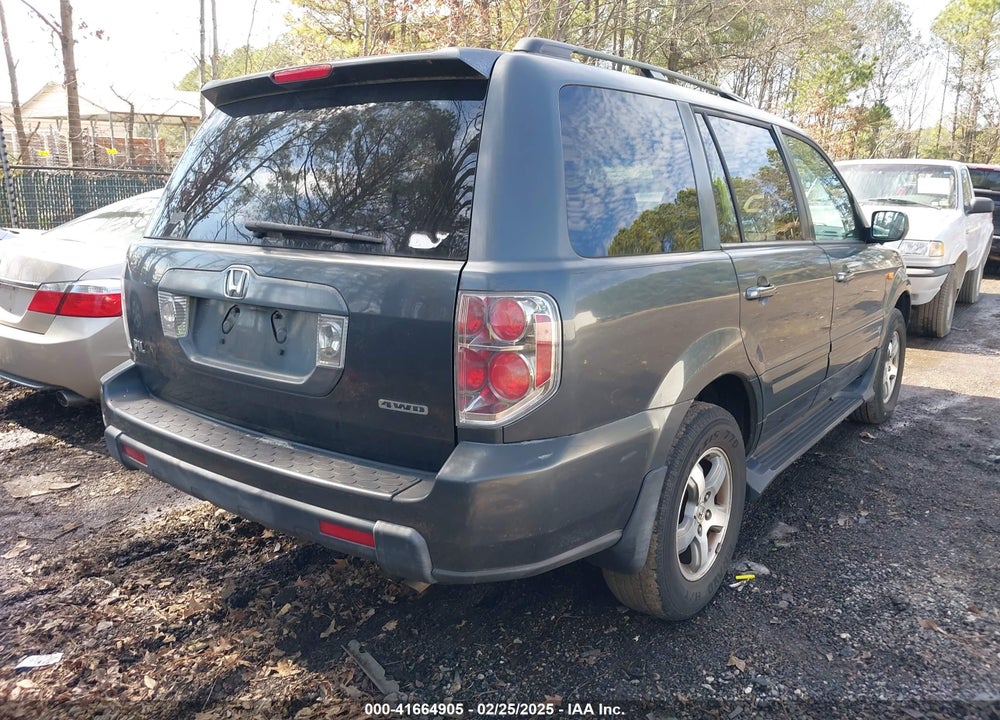 2006 HONDA PILOT EX VIN: 2HKYF18476H508816