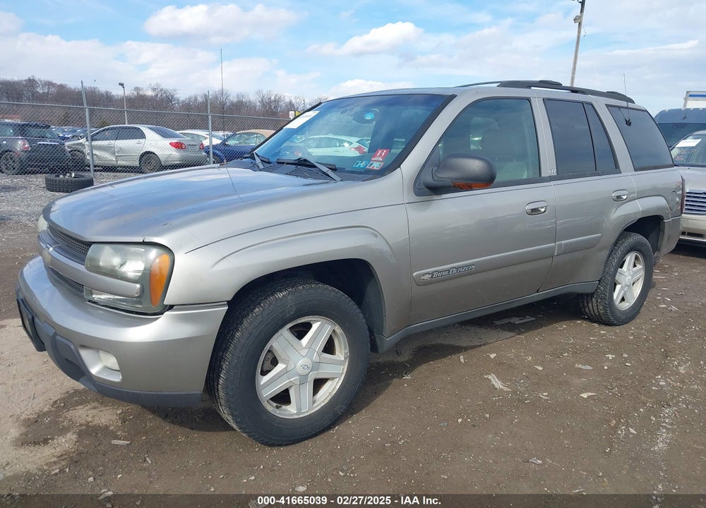 2002 CHEVROLET TRAILBLAZER LTZ VIN: 1GNDT13S722430411