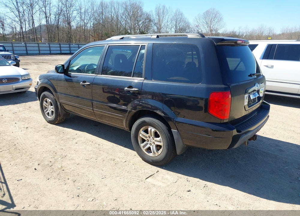 2005 HONDA PILOT EX-L VIN: 5FNYF185X5B016318