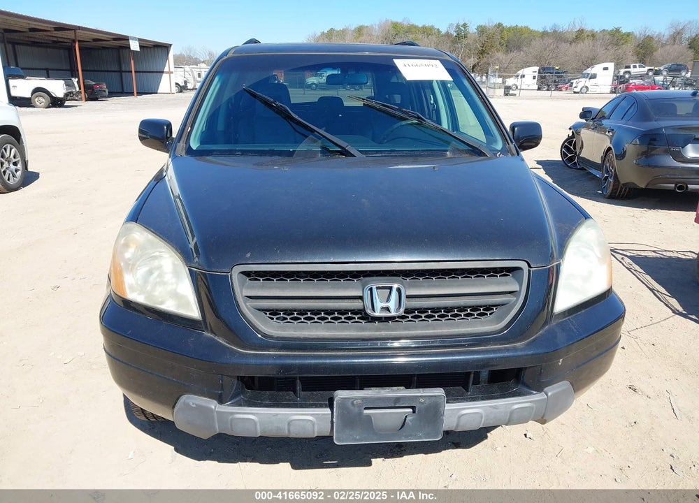 2005 HONDA PILOT EX-L VIN: 5FNYF185X5B016318