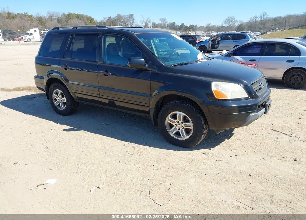 2005 HONDA PILOT EX-L VIN: 5FNYF185X5B016318