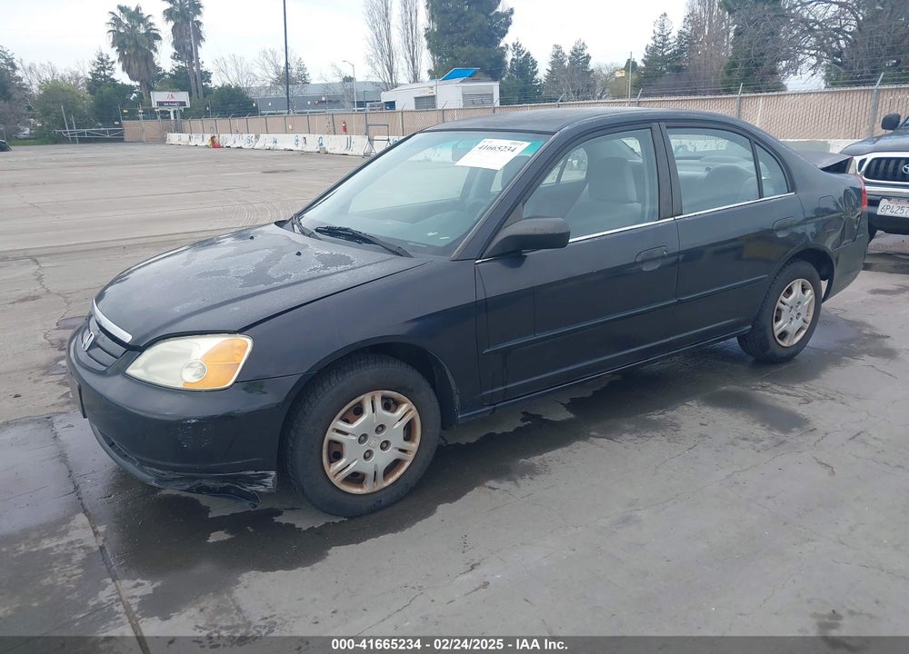 2001 HONDA CIVIC LX VIN: 2HGES16561H568020